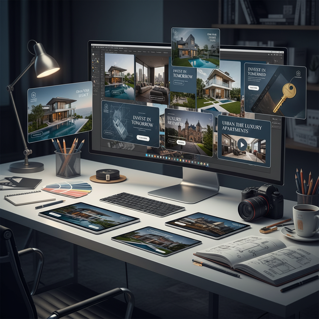 Real Estate Ad Creative: What Actually Gets Clicks (With Examples)