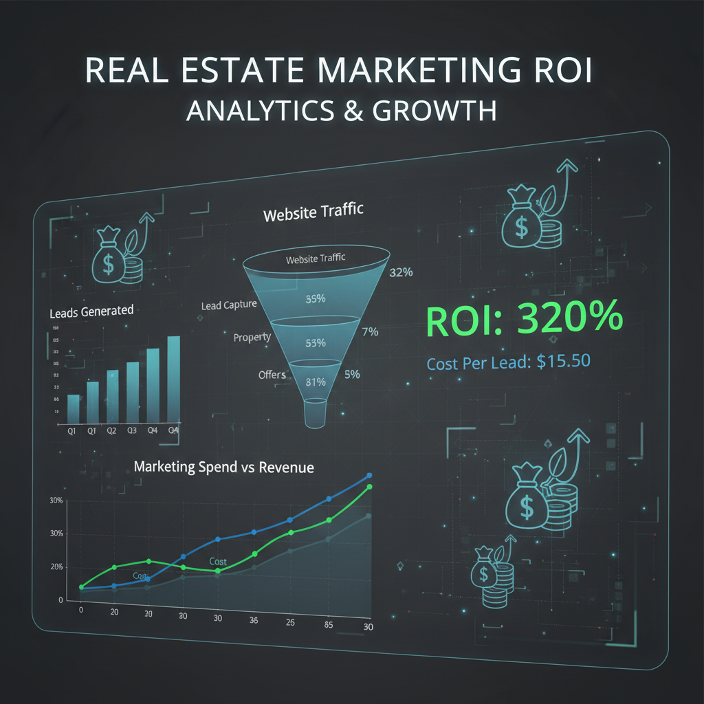How to Measure Real Estate Marketing ROI: The Only Metrics That Matter
